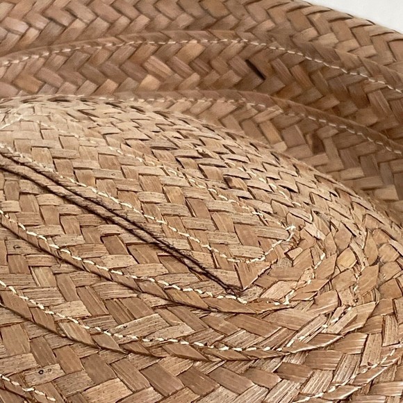 Stetson Madrigal Coconut Straw Porkpie Hat Brown Size XL - Picture 11 of 16